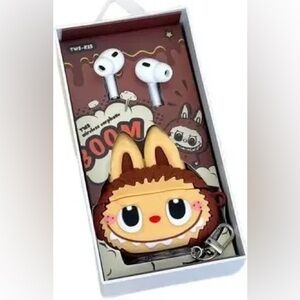 Brown TWS Labubu Wireless Earphones